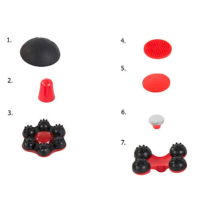 Professional anti-cellulite body massager wireless 7in1 body