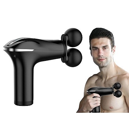 Back massage gun body leg massager strong massage gun 4 tips