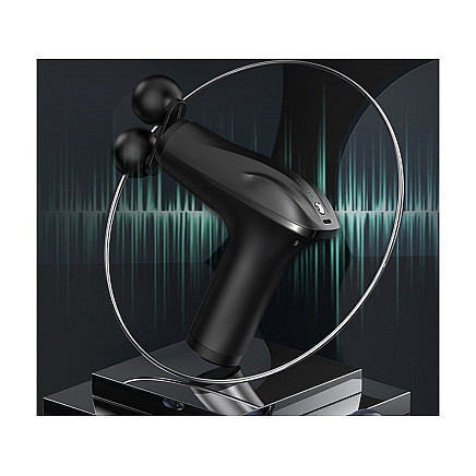 Back massage gun body leg massager strong massage gun 4 tips