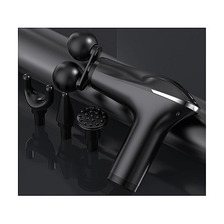 Back massage gun body leg massager strong massage gun 4 tips