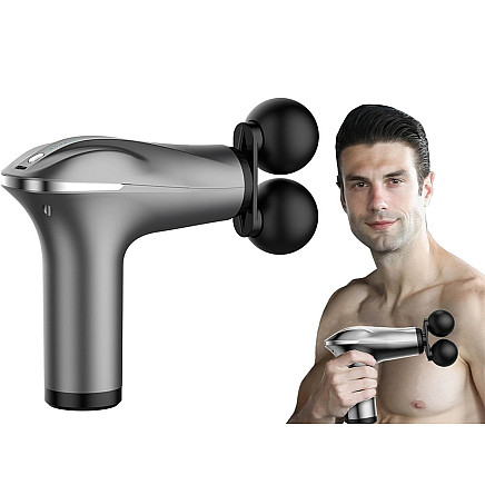 Back massage gun body leg massager strong massage gun 4 tips