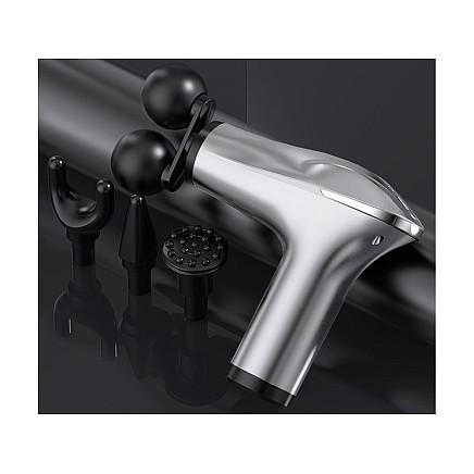 Back massage gun body leg massager strong massage gun 4 tips