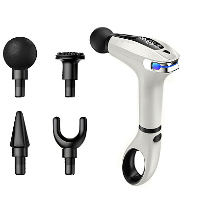 Back massage gun body leg massager strong massage gun 4 tips