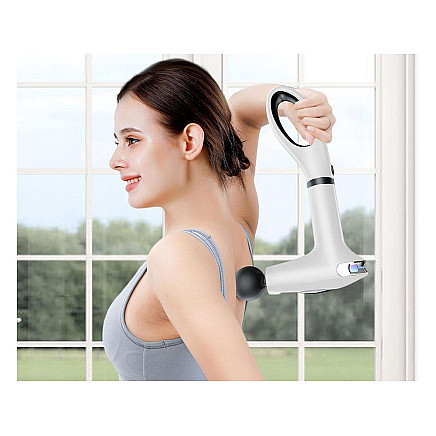Back massage gun body leg massager strong massage gun 4 tips