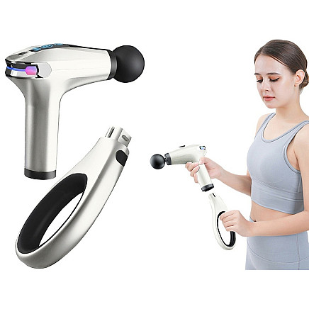 Back massage gun body leg massager strong massage gun 4 tips