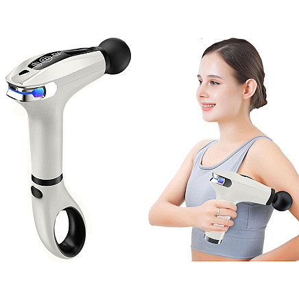 Back massage gun body leg massager strong massage gun 4 tips