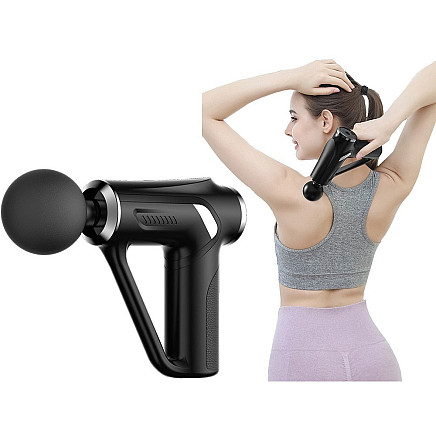 Back massage gun body leg massager strong massage gun 4 tips