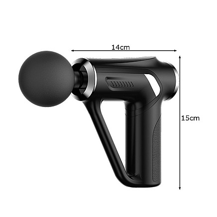 Back massage gun body leg massager strong massage gun 4 tips