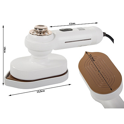 Mini travel clothes iron portable washer with swivel handle