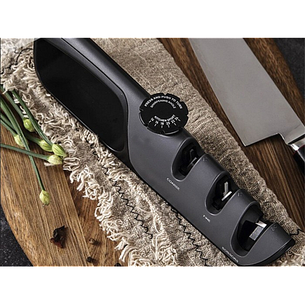 Knife sharpener kitchen scissors sharpening non-slip adjustment