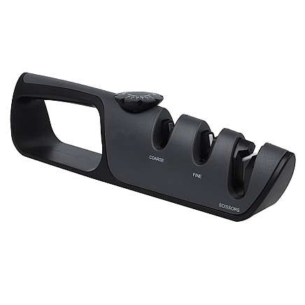 Knife sharpener kitchen scissors sharpening non-slip adjustment