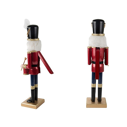 Nutcracker wooden soldier decorative christmas gift figurine