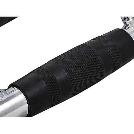 Tērauda dubultais trīsstūrveida rokturis trošu trenažierim