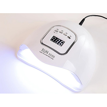 Nail lamp 46 led uv 150w for hybrids gels strong sun x5 max lcd