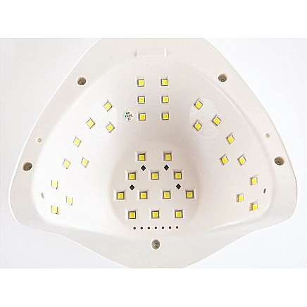 Nail lamp 46 led uv 150w for hybrids gels strong sun x5 max lcd