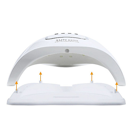 Nail lamp 46 led uv 150w for hybrids gels strong sun x5 max lcd