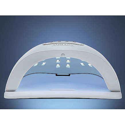 Nail lamp 46 led uv 150w for hybrids gels strong sun x5 max lcd
