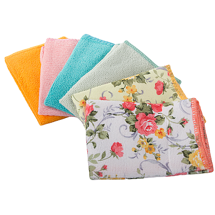 Microfibre cloths cleaning cloths set 6 cleaning set