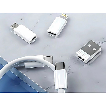 5-in-1 adapter kit usb-c micro usb type a phone in case