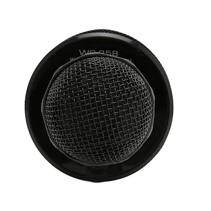 Wireless microphone bluetooth karaoke speaker round with case various modes