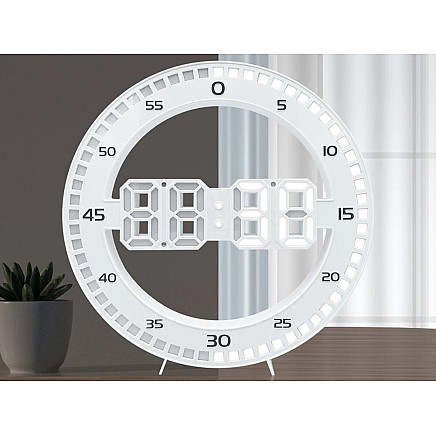 Alarm clock led electronic thermometer with alarm backlit thermometer