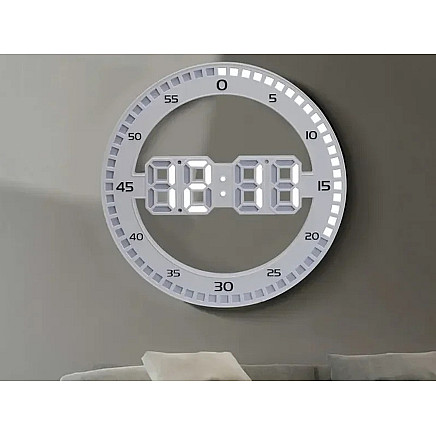 Alarm clock led electronic thermometer with alarm backlit thermometer