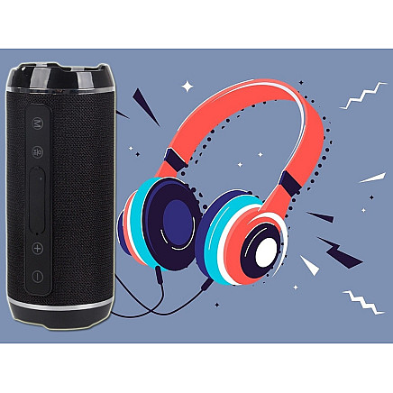 Bluetooth bezvadu skaļrunis boombox portatīvais USB radio fm aux