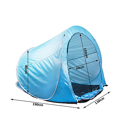 Beach tent self-folding lockable large pop-up cover for the beach