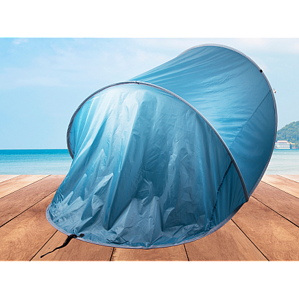 Beach tent self-folding lockable large pop-up cover for the beach