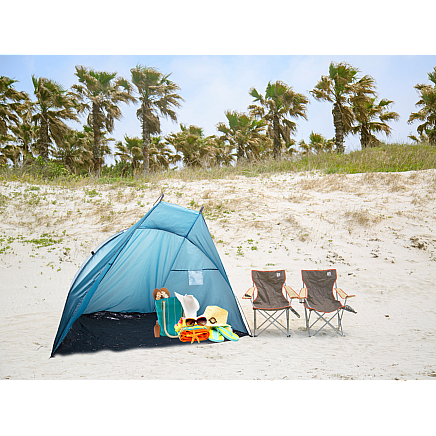 Beach tent large tourist screen for the beach sun protection