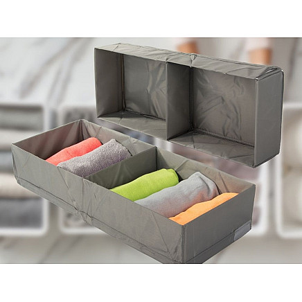 Underwear organiser socks drawer wardrobe liner dividers large