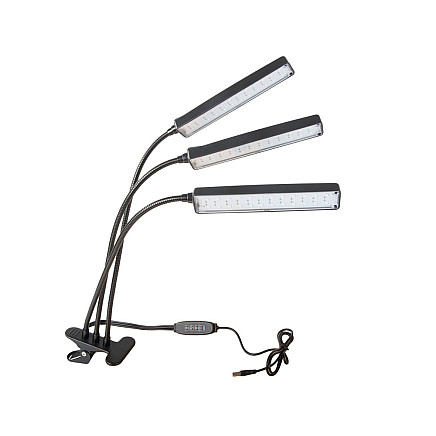 Led plant lamp usb grow panel grow light timer clip on flowers