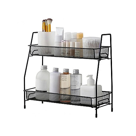 Kitchen shelf kitchen organiser standing two-tier loft spice rack