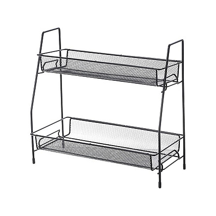 Kitchen shelf kitchen organiser standing two-tier loft spice rack
