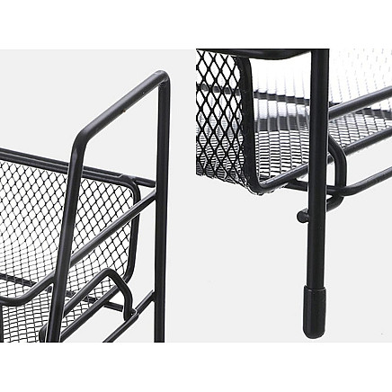 Kitchen shelf kitchen organiser standing two-tier loft spice rack