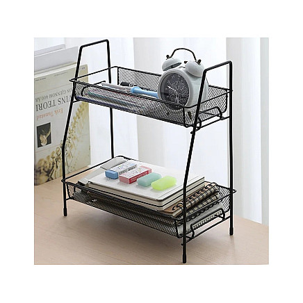 Kitchen shelf kitchen organiser standing two-tier loft spice rack