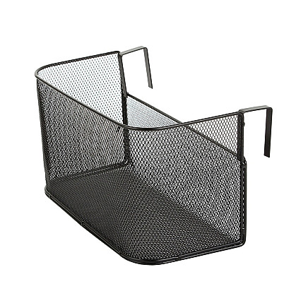 Basket metal door-hung organiser kitchen hanging shelf