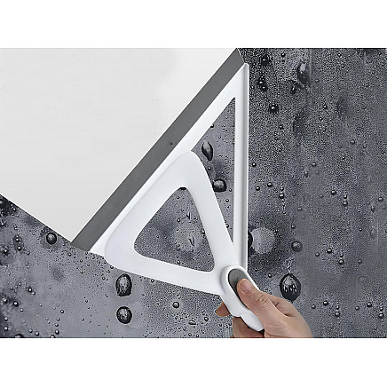 Scraper for collecting water floors windows glass mirrors broom scraper