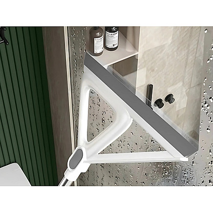 Scraper for collecting water floors windows glass mirrors broom scraper