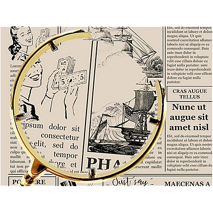 Reading magnifying glass manual magnifying glass gold magnification 6x