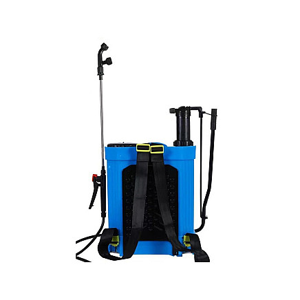 CORDLESS 2IN1 PRESSURE BACKPACK SPRAYER GARDEN LANCE 16L