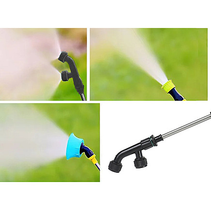 CORDLESS 2IN1 PRESSURE BACKPACK SPRAYER GARDEN LANCE 16L