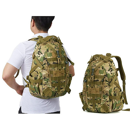 TACTICAL MILITARY BACKPACK MILITARY SURVIVAL HIKING TREKKING 30L