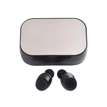 Bluetooth bezvadu austiņas ar LED uzlādes korpusu