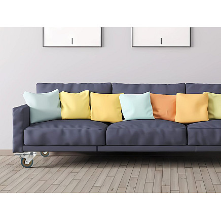 Furniture current wheel 3 inch romanic brake metal current wheel 75mm