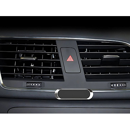 Pašlīmējošs magnētiskais telefona turētājs auto, stiprs, melns