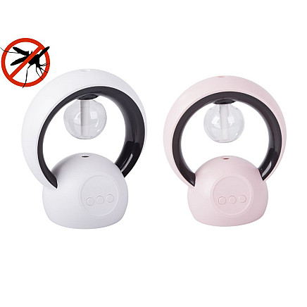 Pretodu lampa ar gaisa mitrinātāju un aromterapiju 2-in-1 USB LED