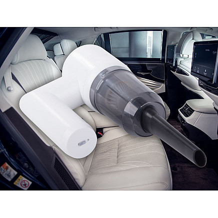 Bezvadu rokas putekļu sūcējs un pūtējs 2in1 ar USB uzlādi