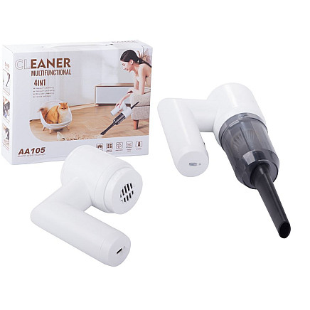 Bezvadu rokas putekļu sūcējs un pūtējs 2in1 ar USB uzlādi