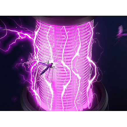 Mosquito repellent uv led rechargeable pendant insect lamp 2 modes with light